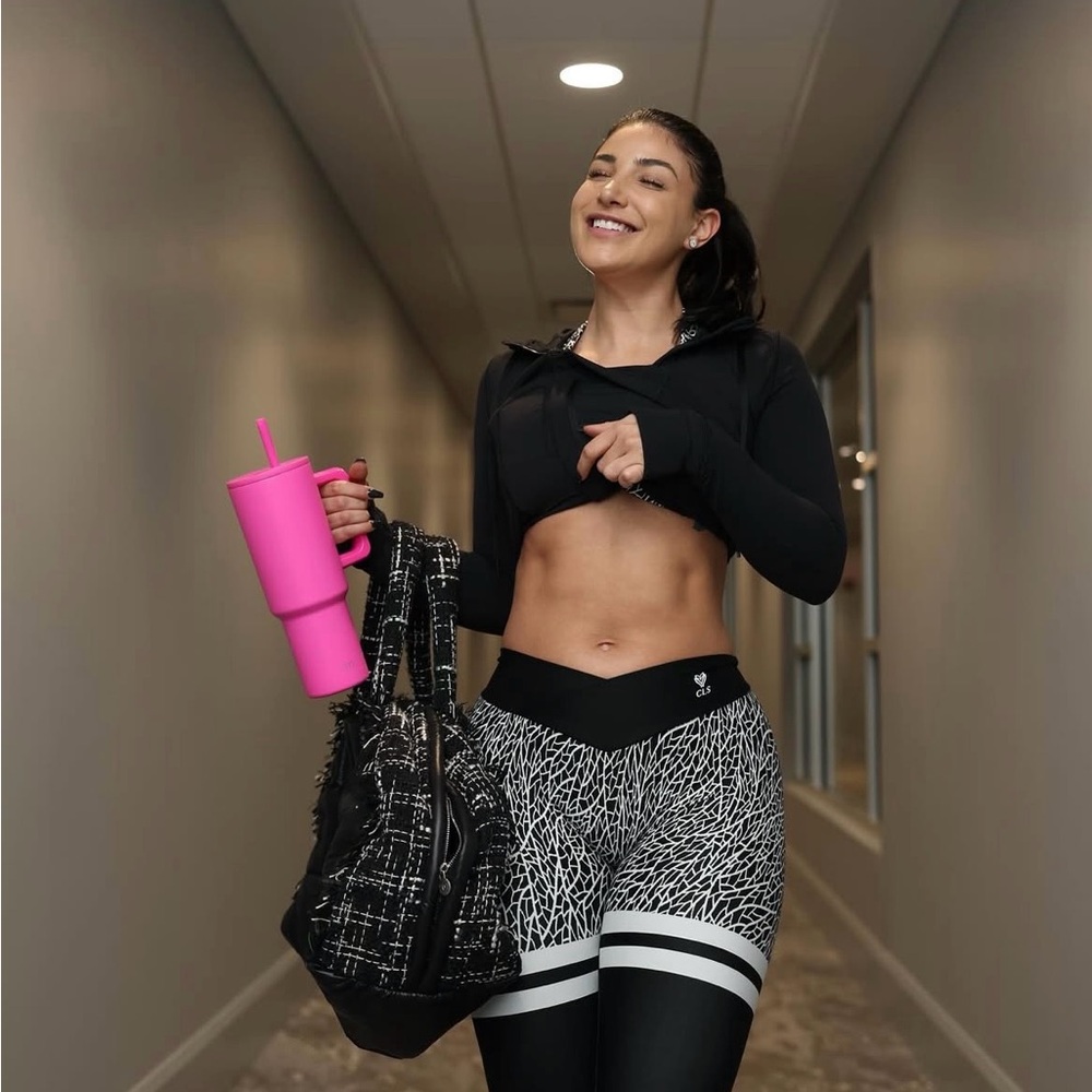 Stylish Black and White Women's Leggings